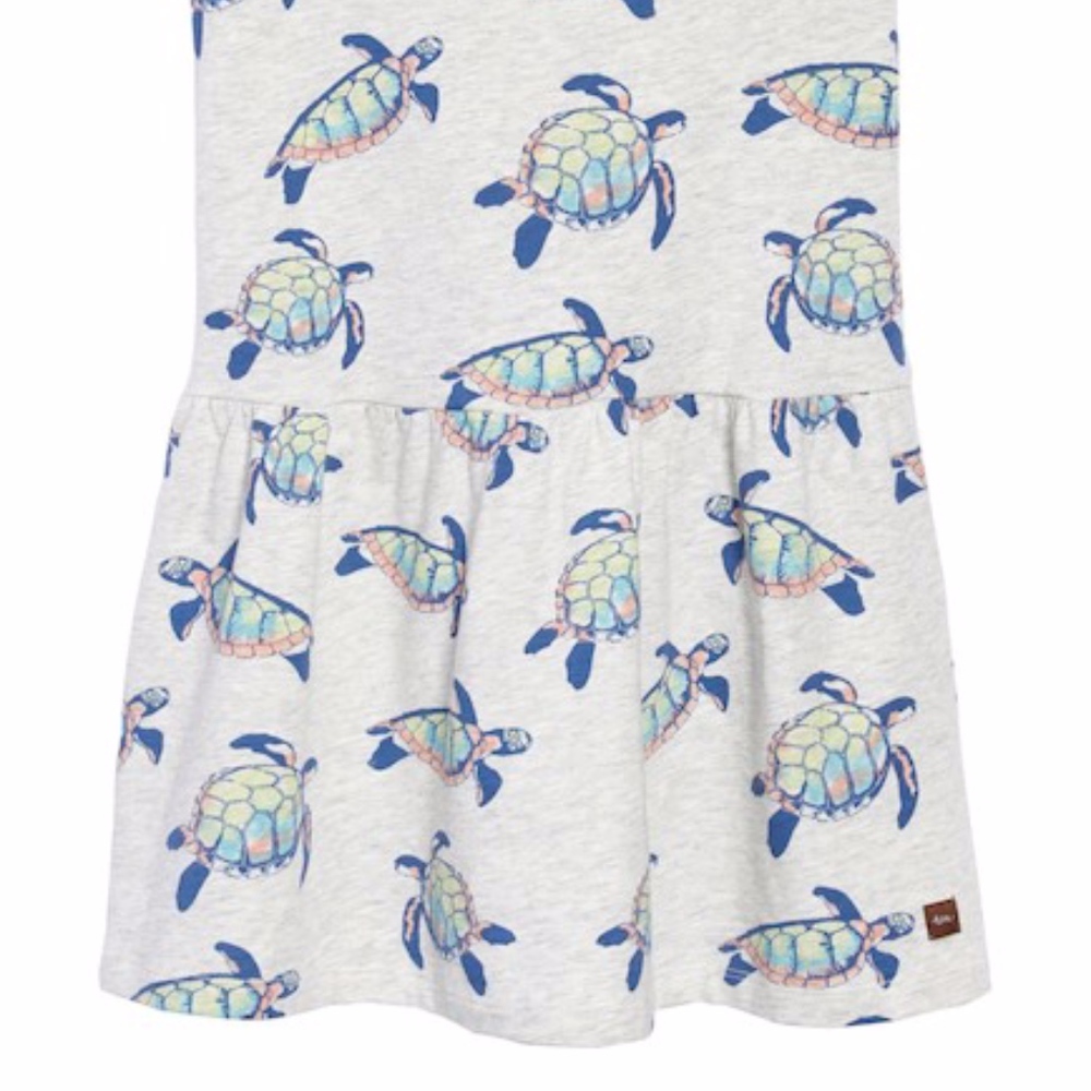 Tea Collection Sea Turtle Girls Dress - Picture 2 of 4